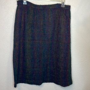 Vintage Dalton Sport ILGWU Woven Colorful Skirt